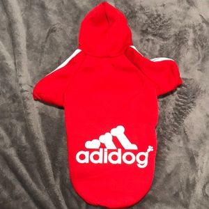 Dog hoodie- Adidog
